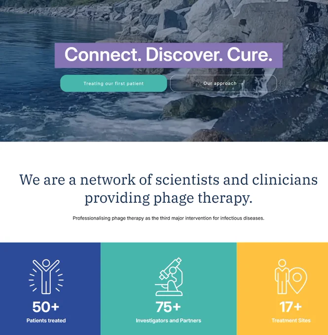Read about Phage Australia and its effort to harnessing the power of phage therapy in the battle against antibiotic resistance. https://www.phageaustralia.org/blog/phage-therapy-a-promising-solution-in-the-battle-against-superbugs