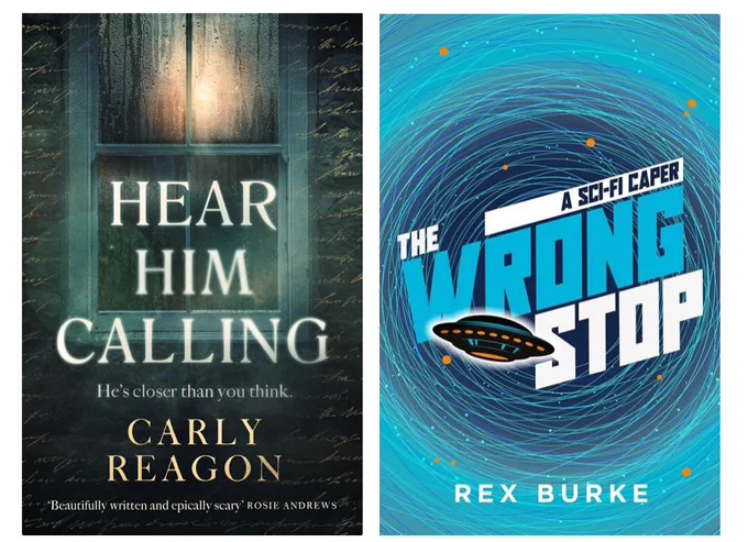 Covers of both books