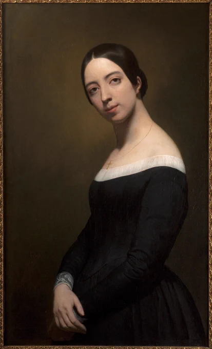 Ary Scheffer, Portrait de Pauline Viardot, 1840
