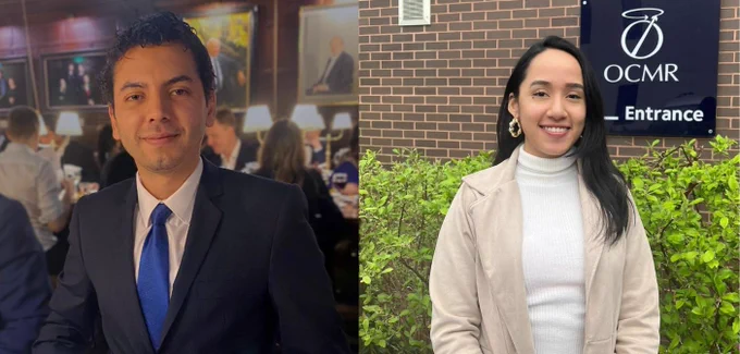 Daniel Ibáñez and Ana Lucia Manrique spent their internships in the Oxford Centre for Clinical Magnetic Resonance Research (OCMR) in RDM this year.