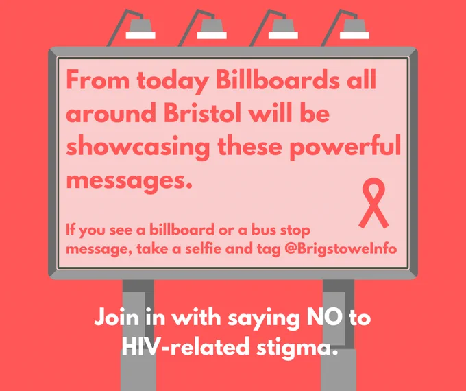 From today Billboards all around Bristol will be showcasing these powerful messages.