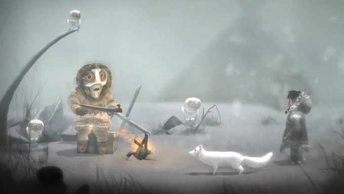 A screenshot from Never Alone.