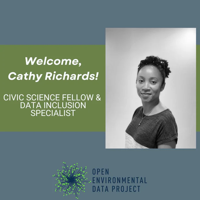 Headshot of Cathy Richards, Civic Science Fellow & Data Inclusion Specialist