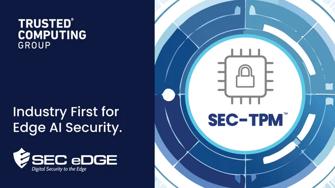 SecEdge Joins TCG-Approved Vendors with SEC-TPM, a Groundbreaking TPM 2.0 Solution for Arm TrustZone-Enabled Silicon