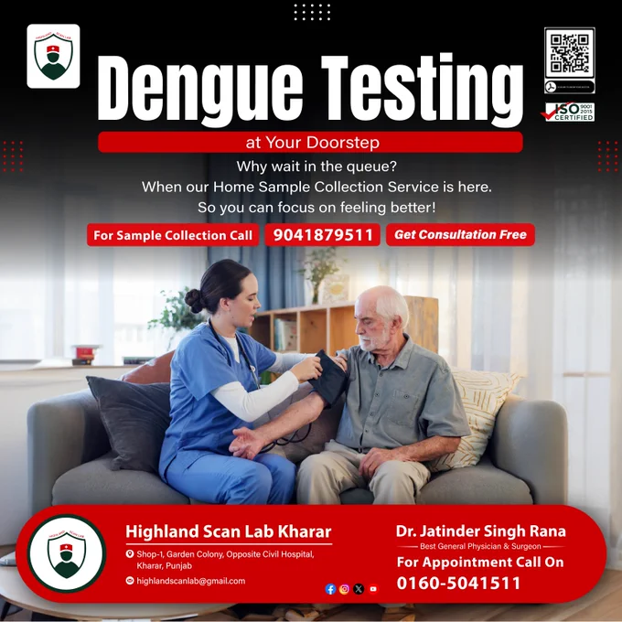 Dengue Testing at Your Doorsteps
