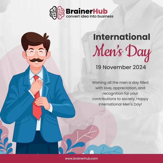 International Men's Day - BrainerHub Solutions
