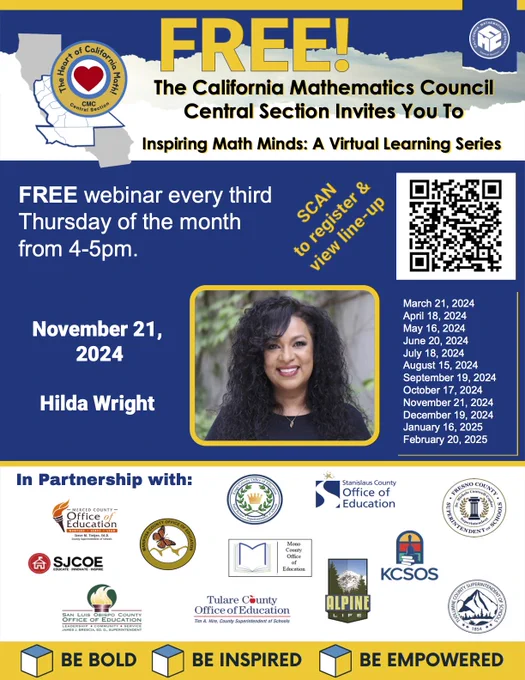 A flyer for this event. 
FREE webinar every third Thursday of the month from 4-5pm.
The remaining webinar dates are...
November 21, 2024
December 19, 2024
January 16, 2025
February 20, 2025