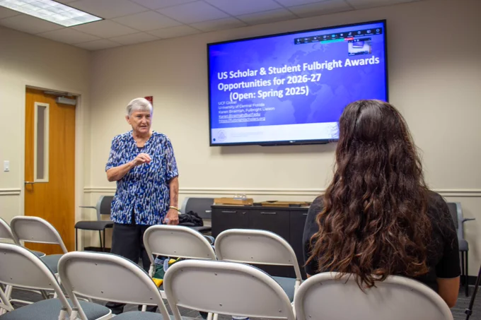 Fulbright Scholarships presentation at CHPS International Education Week