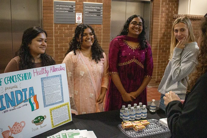 Cuisine from around the world was sampled at CHPS International Education Week