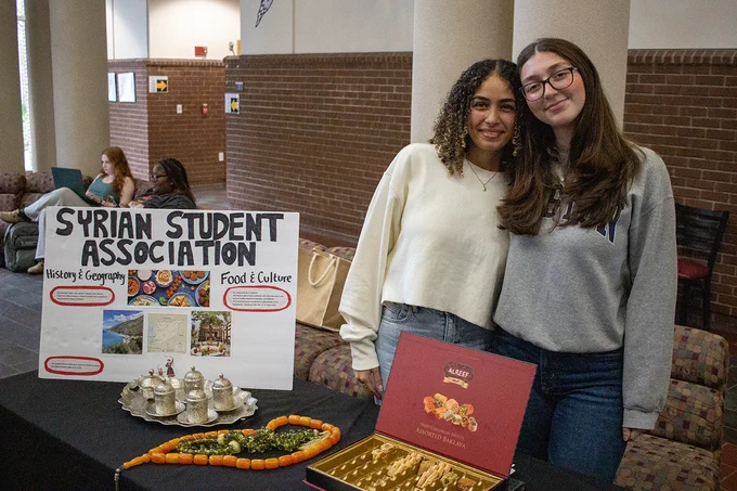 Cuisine from around the world was sampled at CHPS International Education Week