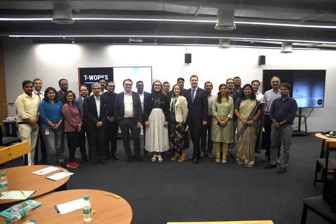 Healthtech entrepreneurs at T-Works, Hyderabad