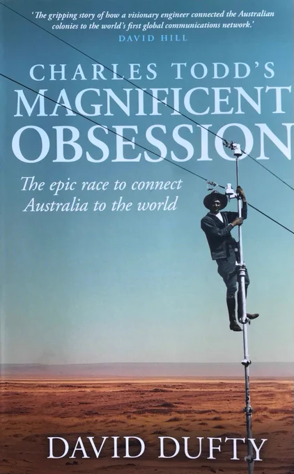 Image of cover of book Charles Todd’s Magnificent Obsession by David Dufty reviewed by Bernard Whimpress in the Newtown Review of Books.