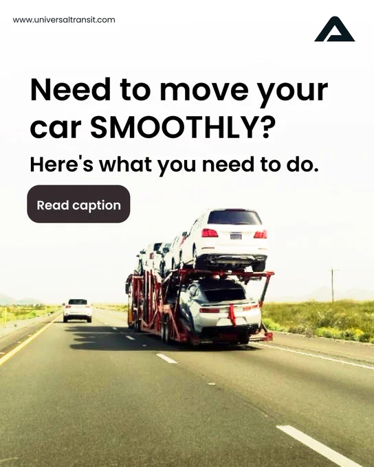 Moving your car smoothly starts with smart planning. Book your shipment early, especially during peak seasons, and choose a reliable shipper with great reviews. Prepare your vehicle by cleaning it, removing personal items, and documenting its condition. Communicate your needs clearly to avoid delays, and use real-time tracking to stay informed. Universal Transit simplifies the process with an AI-powered platform and expert team, ensuring a seamless experience for your vehicle’s journey.