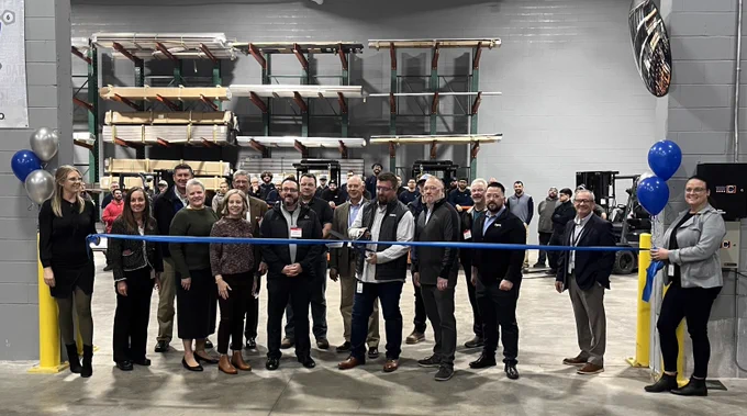 Inpro DC Expansion ribbon cutting