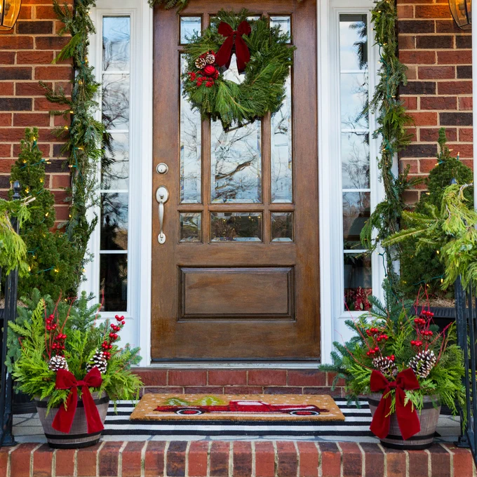 To help maintain your greens throughout the month, we have a few tips you should keep in mind when decorating your home.

1. Our hanging baskets and planters contain floral foam to keep the greens fresh and fragrant. Check the container often and refill it with fresh water when it is dry.
2. Shake off the greens when bringing them indoors. This will allow old, dry needles to fall off before decorating.
3. Greenery should be kept away from heat sources that may dry them out. Heat or direct sun can shorten your holiday greens' lifespan, freshness and fragrance. Happy decorating!