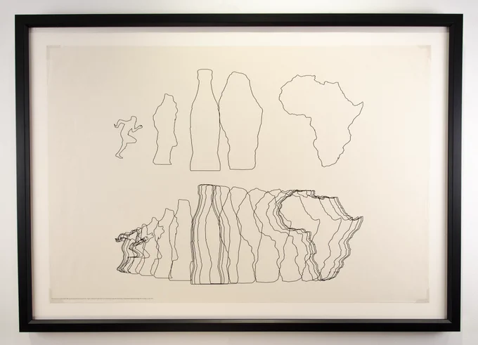 "Running Cola is Africa" (No. 3 in the Metamorphoses Series). Koji Fujino Masao Kohmura Makoto Ohtake, 1968. Credits to Spalter Digital