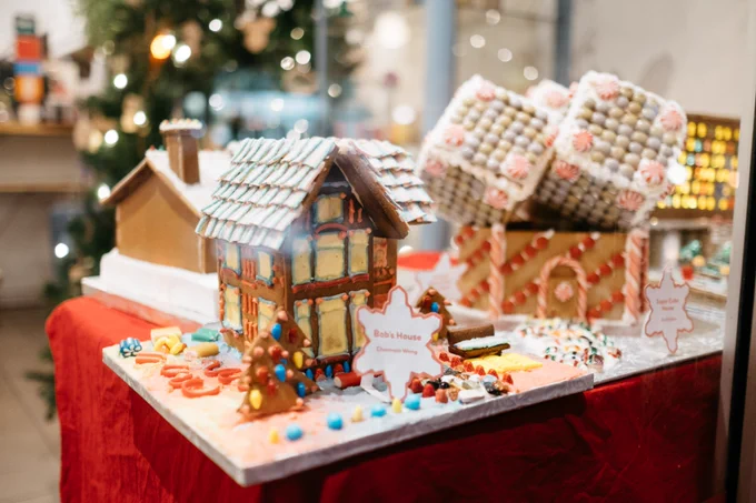 Gingerbread City 2022 on display. Photo by Kurtis Chen.