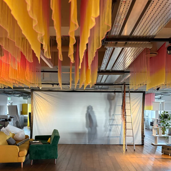 📷: Process and installation images as we prepare for the residency celebration. © Photo Invisible Flock
