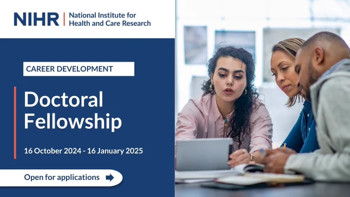 Career Development Fellowship
16 October 2024 - 16 January 2025
Open for applications