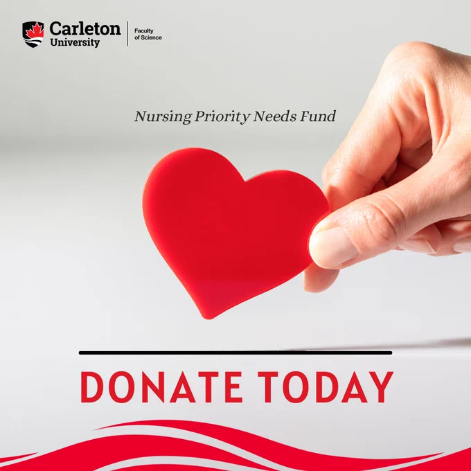 https://futurefunder.carleton.ca/giving-fund/carleton-university-nursing-priority-needs-fund/

#GivingTuesday #CarletonU #FutureOfNursing