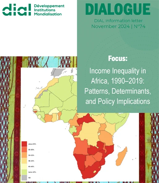 Dialogue N°74– November 2024
Focus : Income Inequality in Africa, 1990–2019: Patterns, Determinants, and Policy Implications