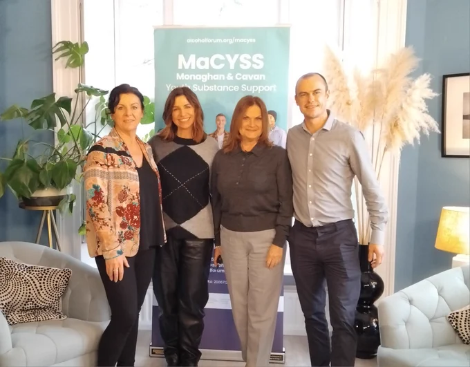 Just a brief glance behind the scenes at our Webinar Series on Alcohol and the developing brain with Dr. Sabina Brennan, Neuropsychologist, lecturer and author; and Clare McKenna, Health Coach, parent and TV presenter.

The full webinar will be available to view over the coming weeks on the www.MaCYSShub.ie website, and will also be available to download as a podcast on Sabina's Super Brain platform.  Links will be circulated when they become available (pre-Christmas).

Further information or advice is available on www.MaCYSShub.ie 
