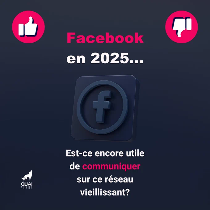 Facebook en 2025... Est-ce encore utile de communiquer sur ce réseau vieillissant ?