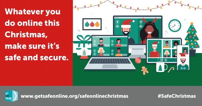 Whatever you do online this Christmas, make sure it's safe and secure.