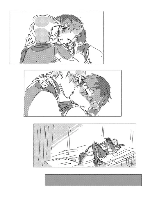 They kiss again