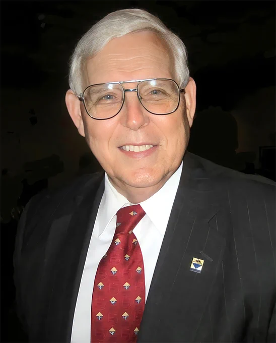 Photo of E. Thomas "Tom" Strom, longtime adjunct professor of chemistry at UTA. Dr. Strom died Oct. 26, 2024 at age 88.