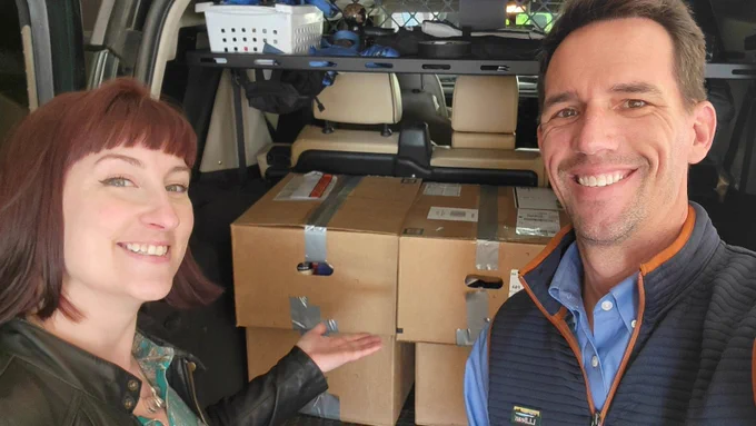 Our Department of Medicine and Dean's Office staff were happy to participate in Trident United Way's Days of Caring by donating four boxes of food pantry and hygiene items to Palmetto Community Care! 