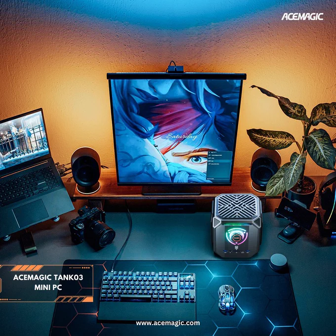 Impressive #ACEMAGICTANK03 Intel Core i9 Pro #Gaming #MiniPC  🤩💥 
Its compact design and powerful capabilities make it the ideal choice for both work and play 🖥️🖱️🎮🚀
🗸 CPU: i9-12900H 
🗸 GPU: RTX4060
🗸 TYPE: 32GB RAM   1TB SSD

Use Code: 11ACEFAN3 to enjoy 3% OFF!
👉Get yours now!  🖥️✨
🛒💨 https://bit.ly/acemagic_tank03_minipc

#acemagicminipc #acemagicpc  #gamingsetup #intelcorei9 #BlackFridayDeals  #TechEssential