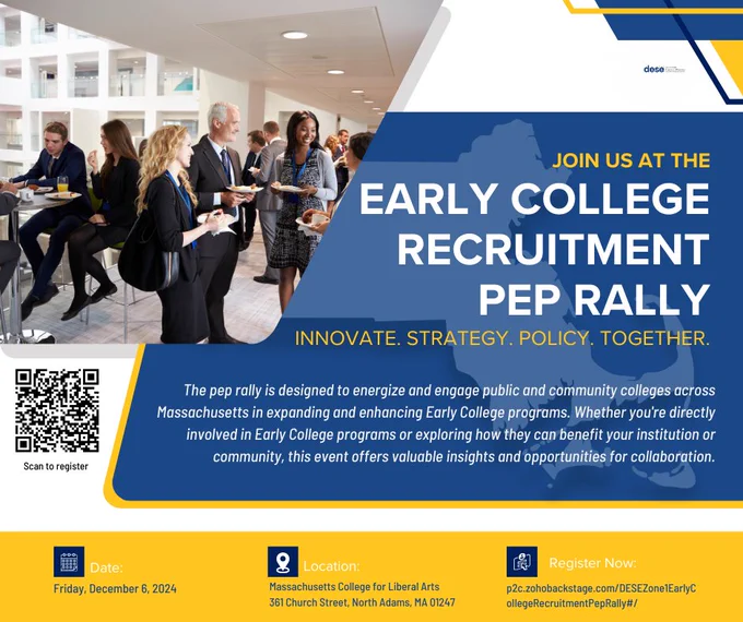 Join us at the Early College recruitment pep rally
