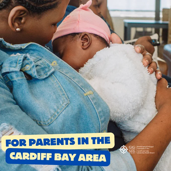 For parents in the Cardiff Bay area
Cardiff and Vale University Health Board