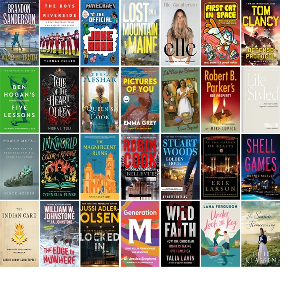 See what's new from your library