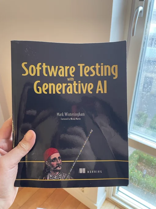 Software testing with generative ai book cover