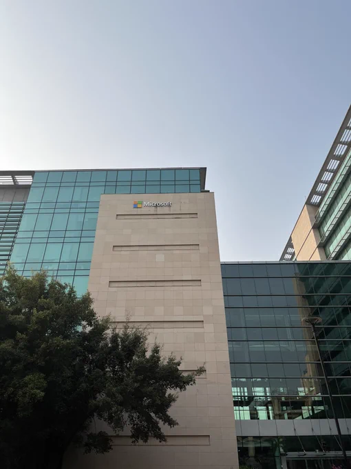 Picture of Microsoft office building