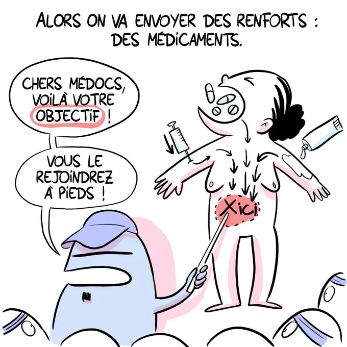 © Camille Van Belle pour le CNRS Alsace | Instagram @cevebe_dessin 