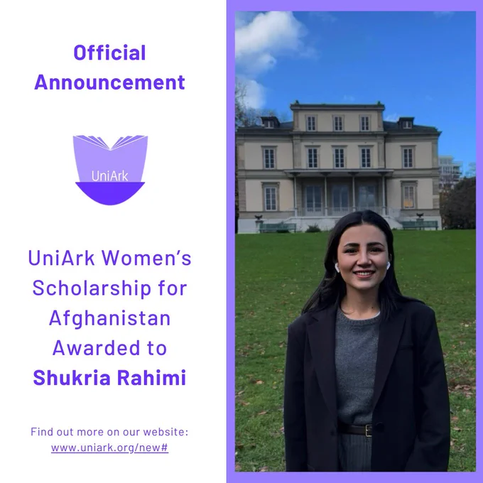 Shukria Rahimi pictured outside Geneva Academy Campus