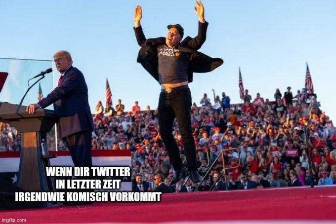 Wir möchten mit Worten Welten bewegen, aber dabei nicht die Bodenhaftung verlieren.
Quelle: imgflip.com