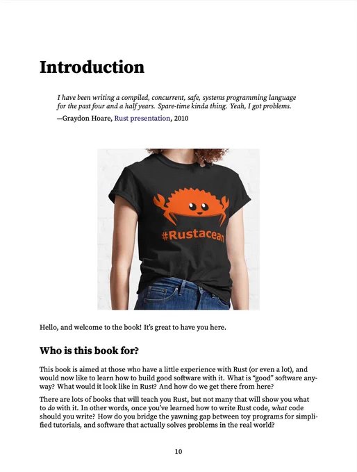 Screenshot of the opening page of “The Secrets of Rust: Tools”