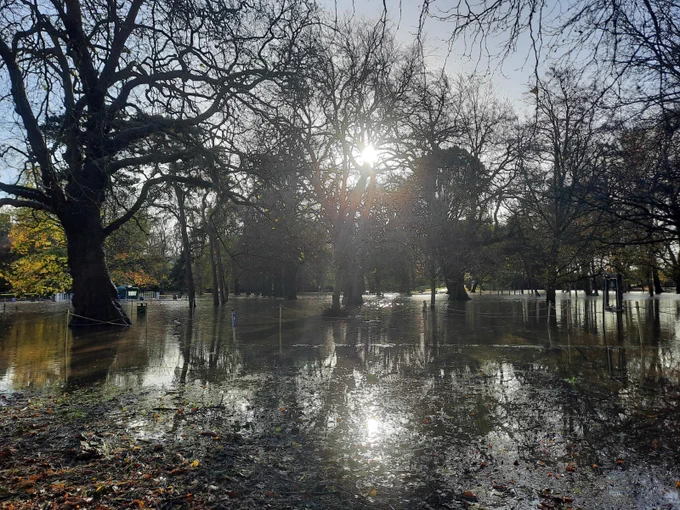 Bute Park / Parc Bute - Storm Bert
