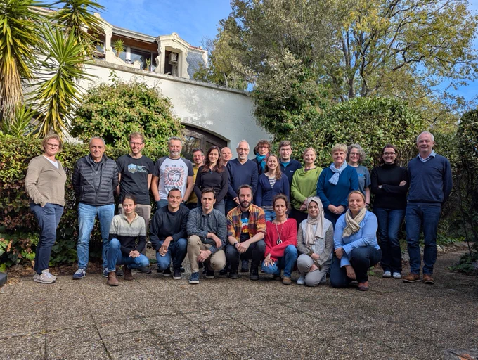 Group picture Team Members ECORD Science Operator in Montpellier/France