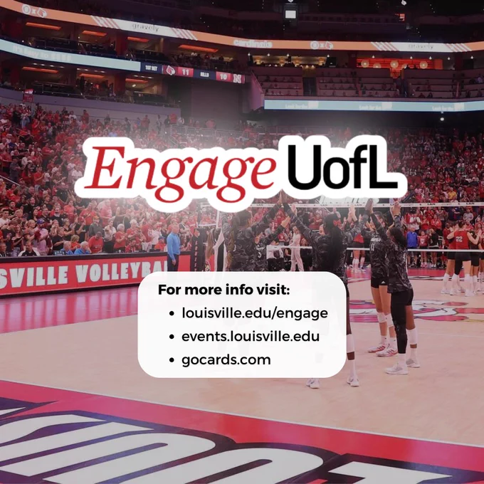 See what's happening at UofL before Thanksgiving break!

#UofL #UniversityofLouisville #GoCards #UofLStudents #UofLGrads #UofLAlumni #Louisville #LouisvilleKY