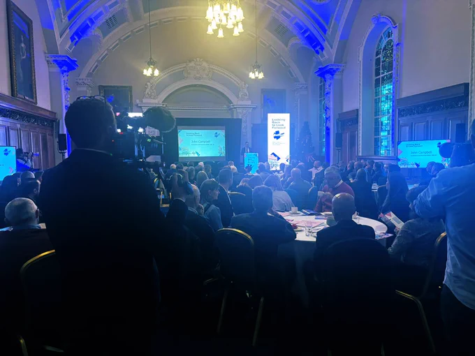 Audience in Belfast City Hall