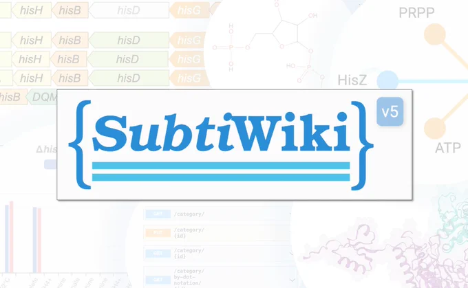 The logo of SubtiWiki v5.
