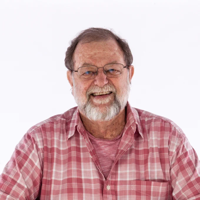 Dave Johnson smiles at the camera.