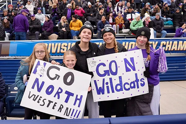 Northwestern fans