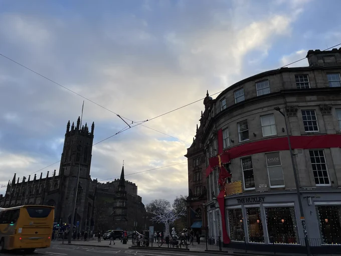 Edinburgh image of princess st