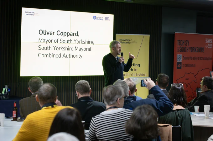 Mayor Oliver Coppard at the launch